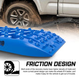 X-BULL Recovery tracks kit Boards 4WD strap mounting 4x4 Sand Snow Car qrange GEN3.0 6pcs blue V211-AU-RT008