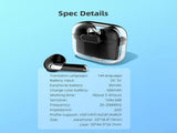 Language Translator Earbuds Bluetooth 5.3 Support 144 Languages Wireless Translator Earphone with V1263-JX-131