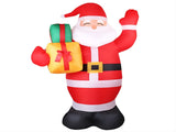 Jingle Jollys Christmas Inflatable Santa 2.4M Illuminated Decorations XMAS-INF-SAN-8FT