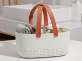 Handheld Storage Basket Multifunctional Large Capacity Portable Bath Storage Organizer for Clothes V1294-YM0901-3117230358411