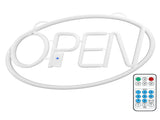 LED Neon Open Sign Display Window Hanging Light with Remote Control for Christmas Decoration V1294-YM0901-3119200129611