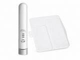 White Cordless Mini Hair Straightener and White Curler and Heat Resistant Silicone Storage Mat - 3 V888-ELOSUNG56169-1