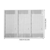 Vertical Dry Erase Wall Calendar Board with Clear Display, Monthly Planner for Office and Home V1369-AZ3-W-13415
