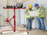 3353mm Drywall Lift, Heavy-Duty 68 kg Sheetrock Hoist with Adjustable Telescoping Arm, Lockable V952-SPSJJHS95FT18ZSYP001V0