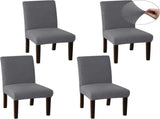 Chair Covers - 4 Pieces - Dining Room Cover - Sofa Cover - Covers for Dinings V1188-MS101-01343-1