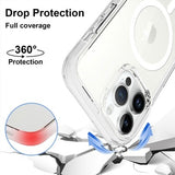 Ultimake Shockproof Transparent Magsafe Cover Case for iPhone 15 Pro V28-MOBCRAIP15PROMS