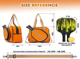 Pickleball Bag Tote Crossbody Shoulder Bag with Adjustable Strap Multi-Compartment Sports Racket Bag V1308-DSZKI-1801-1