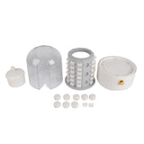 Jewelry Storage Box Table Dustproof Classification Large Capacity Earring Holder Stand for Women V1294-YM0716-3117220132314
