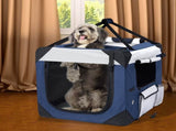 Pet Carrier Bag Dog Puppy Spacious Outdoor L Large PT1046-L-BL