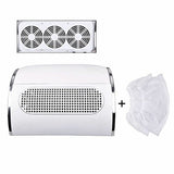 Nail Dust Collector Remover Fan Vacuum Cleaner 3 Fan Suction Manicure Machine V201-GAA1003WH8AU