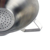 French Fries Oil Strainer 304 Stainless Steel Grease Funnel Food Draining Bowl with Oil Catcher for V1294-YM0901-3118250179911