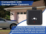 4Pack 1 Channel Keychain Door Remote for Linear DNT00026, -3 310 Mhz 12V Power Miniature V1192-AZ-W-20857