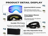 Magnetic Cylindrical Ski Goggles with UV400 Anti-Fog Dual-Lens, Impact-Resistant TPU Frame, V1341-ZY-42KYQZH6-PURPLENOLOGO