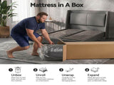 Giselle Single Cooling Memory Foam Mattress Medium Firm with Gel Comfort 30cm FOAM-C-MFM-H030-S