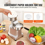 VEVOR Commercial Burger Patty Maker, 130mm Hamburger Beef Patty Maker, Heavy Duty Food-Grade V952-HBRBJYSZLBXGEETPXV0