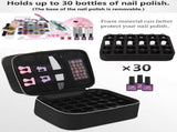 Nail Polish Case Organizer - Nail Case Bag - Nail Technician Bag - Nail Polish Carrying Case - UV V1188-MS101-01643-1