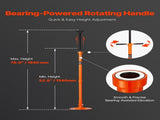 Underhoist Support Stand, 3/4 Ton Capacity Under Hoist Jack Stand, Lifting from 52.8 to 76 in, V952-QCSJJAQZJYXDZXD1EV0
