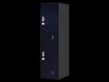 2-Door Vertical Locker for Office Gym Shed School Home Storage V63-832471