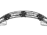 2X Plant Stand Outdoor Indoor Metal Black UM1174-BKX2