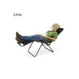 2 Pcs Zero Gravity Folding Reclining Chair V196-OF430