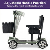 EQUIPMED SmartPacer Ultra-Lightweight Mobility Scooter w/ Li-ion Battery, Only 19kg, Foldable, V219-HMBMSCEQ1GNB