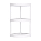 Corner Bathroom Counter Organizer, Vanity Organizer Corner Shelf, Skincare, Makeup Countertop V1369-AZ3-W-09524
