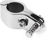 (Set of 2) Stainless Boat Bimini Top Hinged Jaw Slide 1" 25 mm V1259-DP01-A-1415