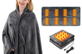 Heated Shawl Wraps for Women USB Wireless Heated Blanket with 3 Heating Levels V1263-JX-7484