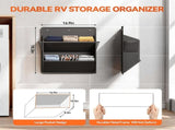 2 Pack RV Shoe Storage with Sticky Adhesive Tape, over the Door Shoe Rack,Wall Hanging Shoe V1192-AZ-W-18585