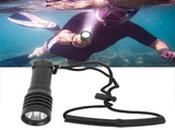 5000LM Diving Flashlight Underwater Diving Light 100m Depth Waterproof Torch for Night Fishing V1294-YM0523-3119220026411