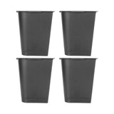4 Pcs 8in Trapezoid Heavy Duty Bed Chair Risers Feet Leg Lift Furniture Extra Raisers Stand V1294-YM0901-3114230085611