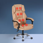 Artiss Massage Office Chair Computer Chairs High Back MOC-1051-8P-EP