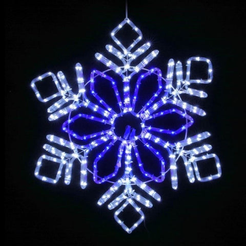 0.82M Christmas Lights 304 LED Snow Motif Light Decorations Jingle Jollys XMAS-MOT-D-SNOW-MC