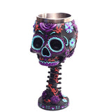 Skull Wine Glass Retro Personality Heads Goblet Cocktail Glass Red for Creative Bar KTV Wine Glass V1369-AZ3-W-13753