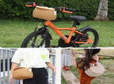 Bicycle Basket - Wicker Basket - Handlebar Basket - Front Basket - Small Basket V1189-WXF-260203-00518