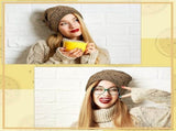 4-Piece Hat - Ladies' cotton crochet hat - - Cotton hat for ladies crochet hats V1188-MS101-02556-1