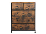 Levede Storage Cabinet Tower Chest 300 Pcs CH1098-5-BR