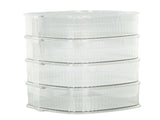 Transparent Dish Dust Cover Dustproof Multi Layer Dish Cover Multifunctional Food Cover 4 Layer V1294-YM0521-3118230076512