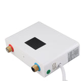 5500W Tankless Instant Electric Water Heater with Touch Panel Remote Control for Kitchen Bathroom V1294-YM0714-3113210258512