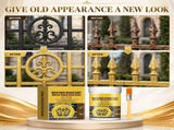 Weather Resistant Water Based Gold Paint, Water-Based Paint Outdoor & Indoor, Gold Spray Paint V1107-116-43108-GLD-500G