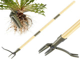 Weed Puller Tool, Stand Up Heavy Duty Weed Remover Tool with Long Handle 4-Claw Steel Head Weeder V1107-119-57810