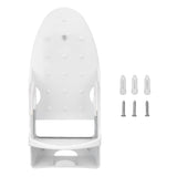 Electric Iron Holder Heat Resistant 2 in 1 Wall Mounted Iron Board Rack with Hook for Home V1294-YM0523-3117220020411