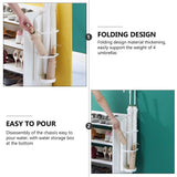 1Set Umbrella Holder Wall Mount Foldable ABS Material V1192-AZ-W-27444