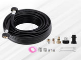 Giantz Pressure Washer Hose 30M 5800PSI Power Replacement Extension 1/4'' Quick Connect WASHER-HOSE-30M-BLK