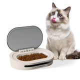 Smart Sensor Pet Feeder 30cm Infrared Auto Open/Close / Airtight Freshness / Dual Power / V1232-ZNCWW-001