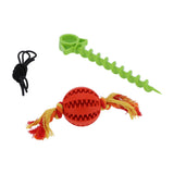 Dog Molar Toys Rubber Pets Teeth Cleaning Tool for Dogs Playing Cleaning SuppliesRed V1294-YM0901-3117210132311