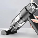 4-in-1 Handheld Car Vacuum Cleaner Portable Cordless Air Duster with LED Light for Car Home Office V1263-JX-7246-1
