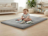 CARLA HOME Baby Play Mat 200x300cm, Thick Foam Crawling Mat, Infants, Grey V178-36549