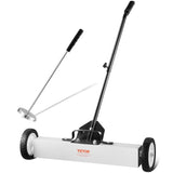 VEVOR 24-Inch Magnetic Sweeper with Wheels Telescoping Magnetic Pickup Tool V952-CXQSQTZ2432IGCPZVV0
