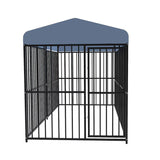 Pawhub Heavy Duty Dog Cage Black Metal Kennel Indoor Outdoor 3M V178-66731